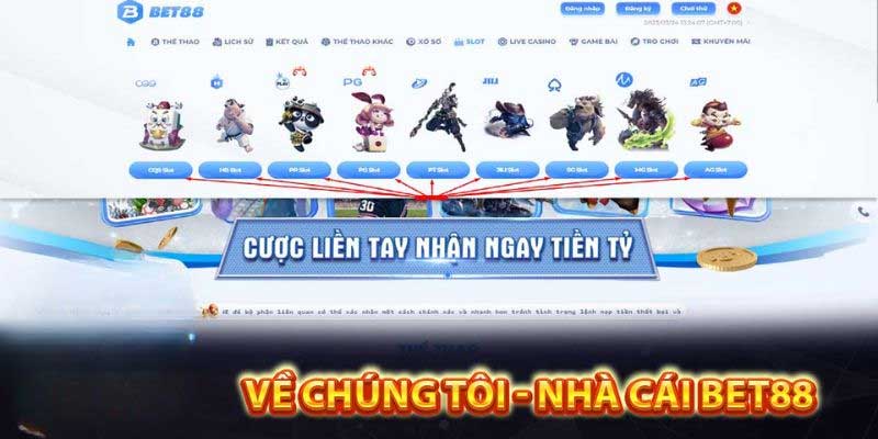 Về chúng tôi - Nhà cái bet88 cá cược uy tín